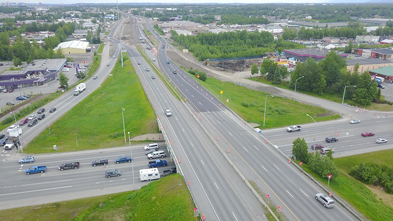 Alaska Builds Second Six-Lane Highway