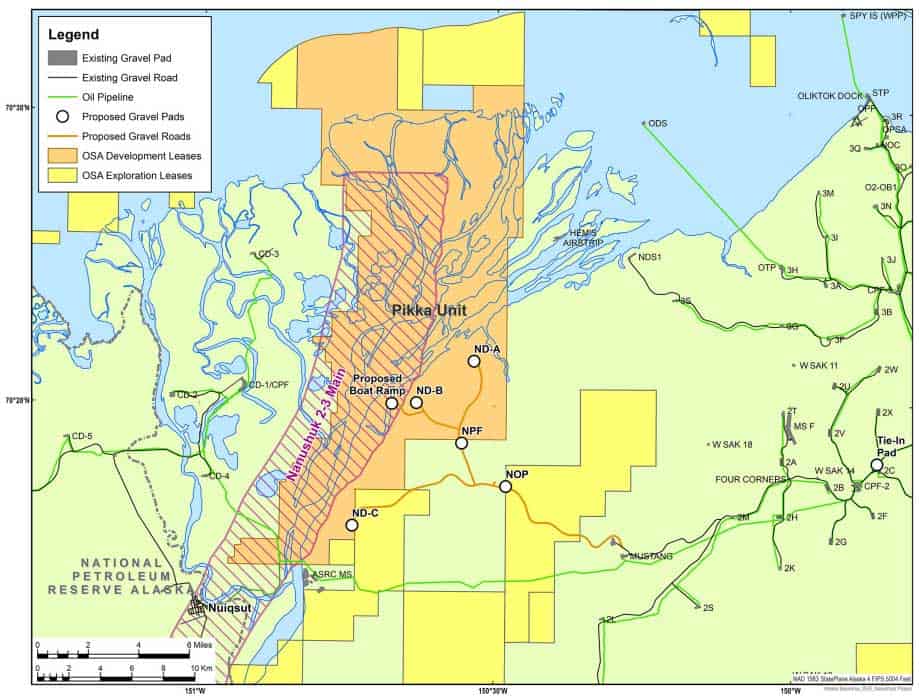 Scope of the pikka project map