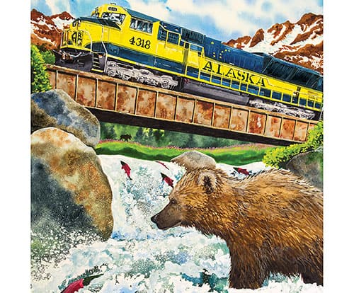 Alaska Railroad Releases 2020 Annual Art Print