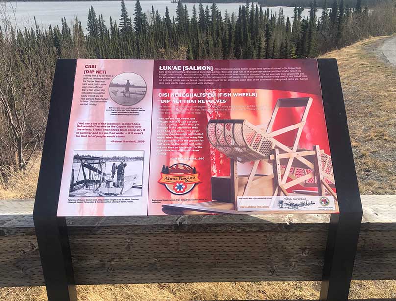 Alaska Travelers Will See New Interpretive Signs Along Highways in the Ahtna Region