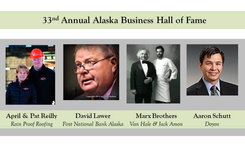 Six Longtime Alaskans Inducted to the Business Hall of Fame