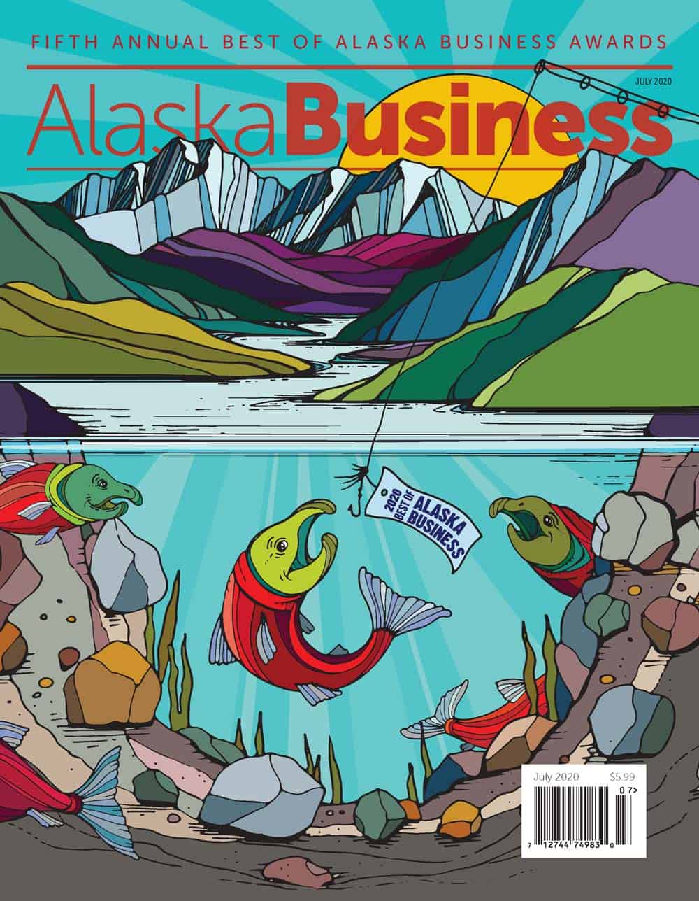 Alaska Business Magazine July 2020 Cover