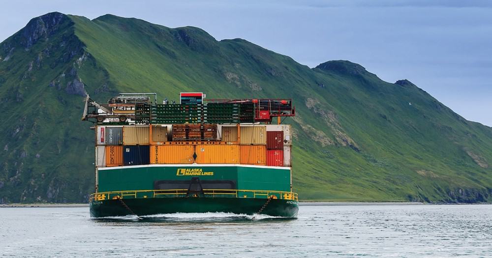 Alaska Marine Lines Rail Barges Upgrade Ballast Systems