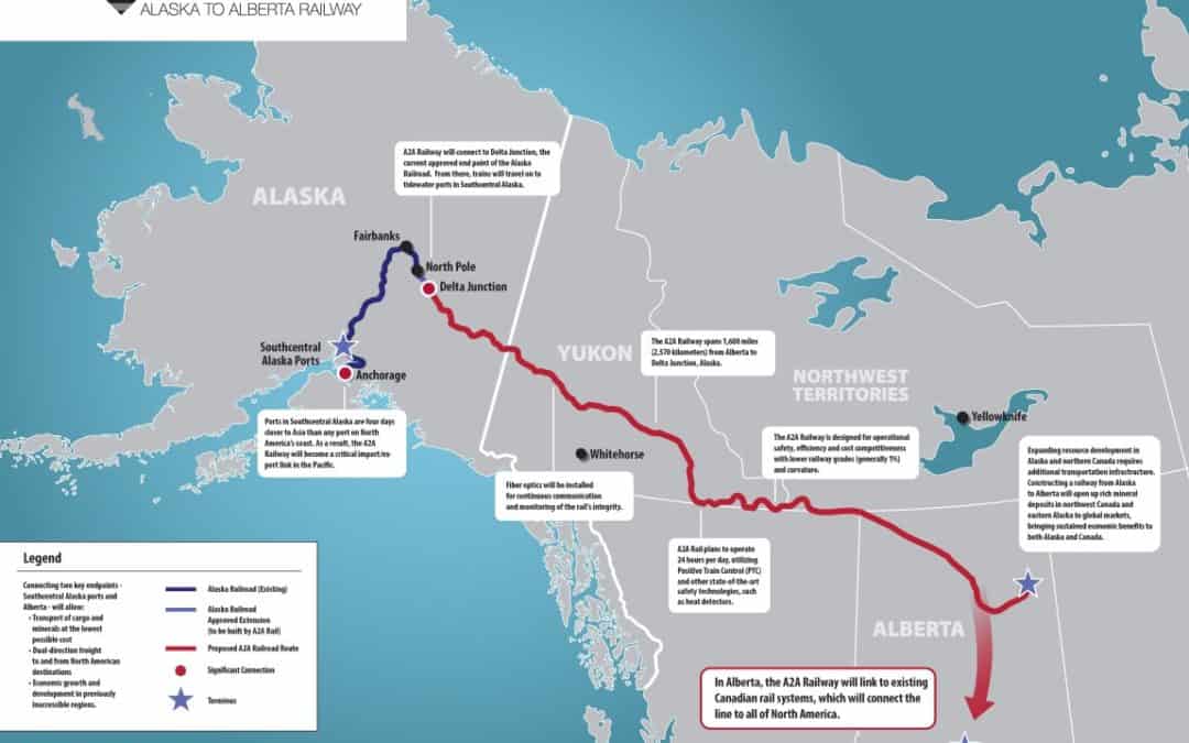 Trump Signs Presidential Permit for Alaska, Canada Railway