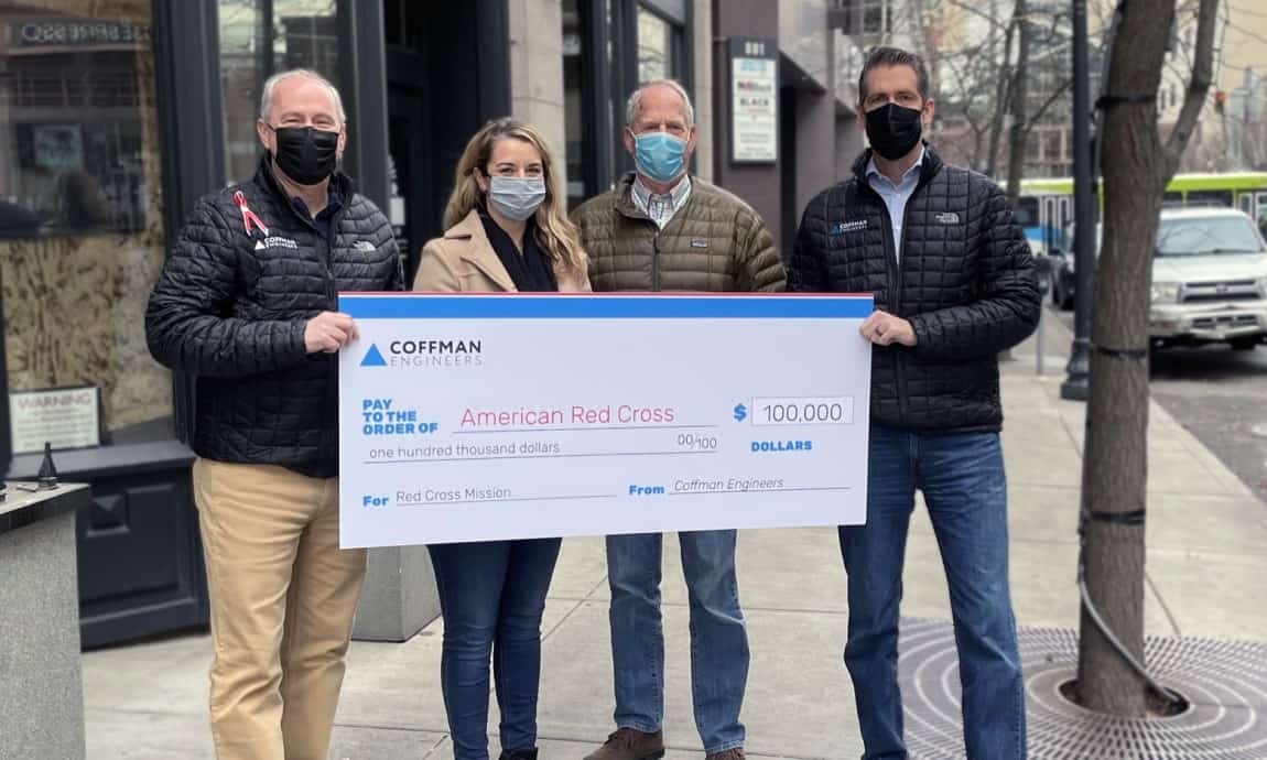Coffman Engineers_Red Cross Donation 2021