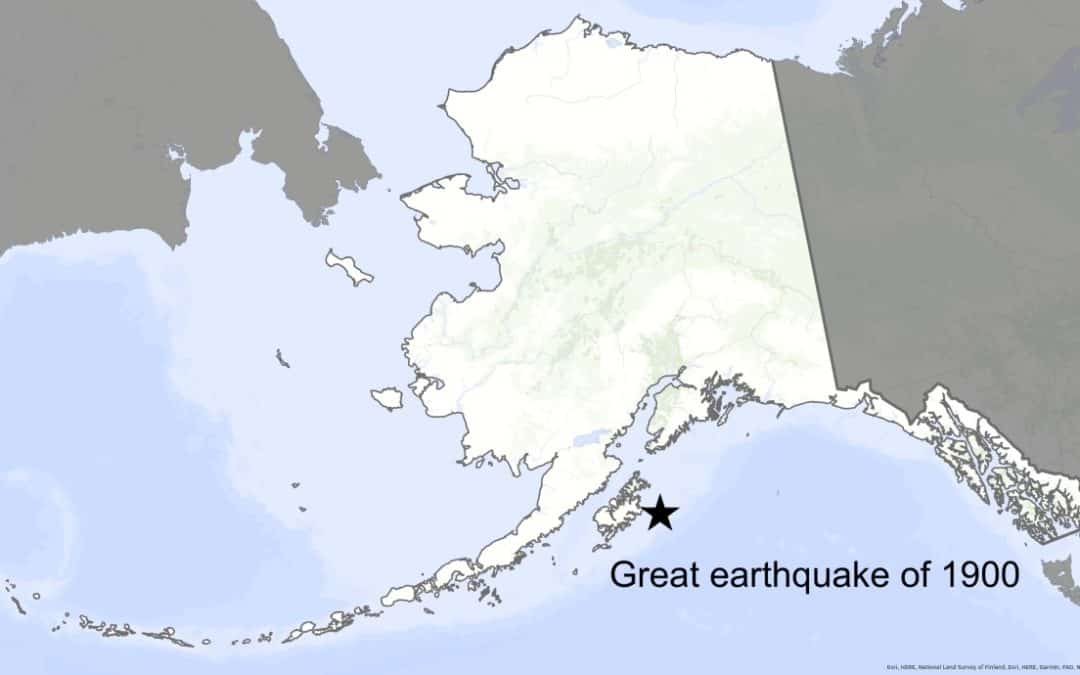 Finding the Great Earthquake of 1900