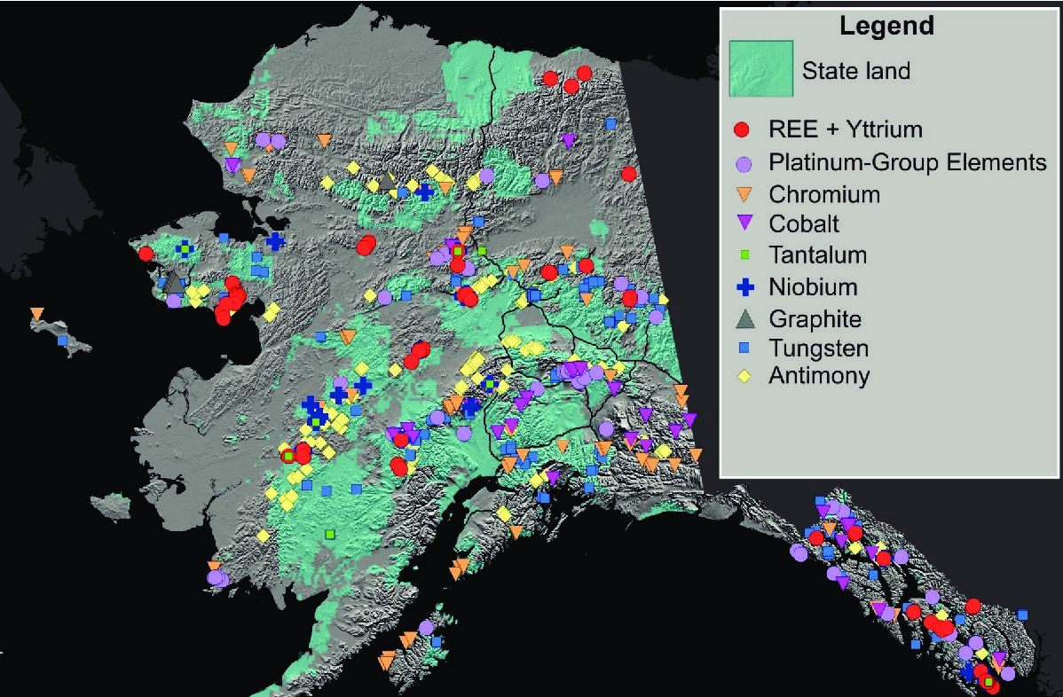 Minerals in AK
