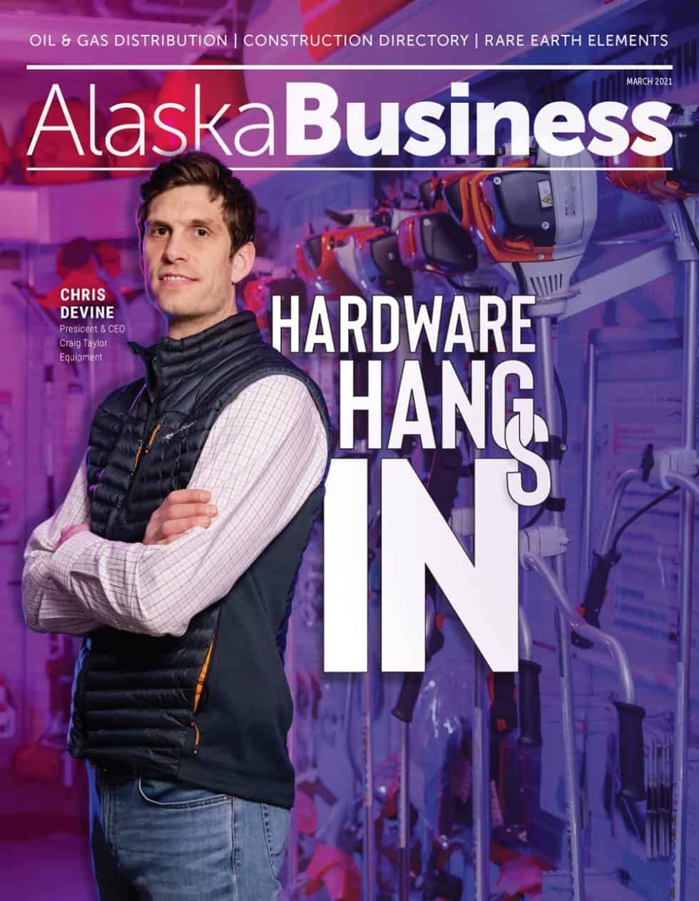Alaska Business Magazine March 202 cover