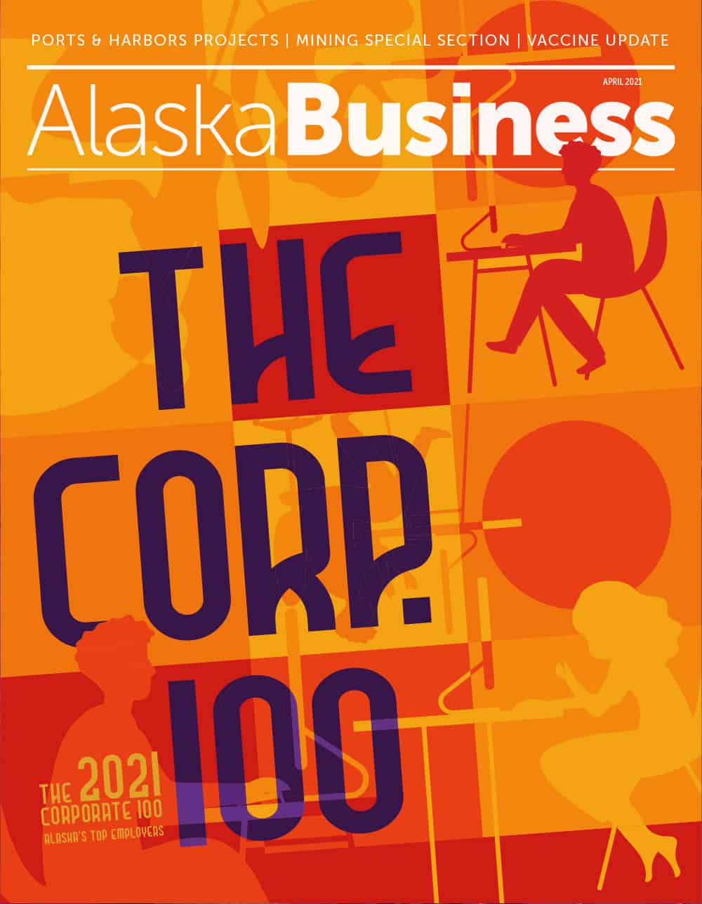 Alaska Business Magazine April 2021 Cover