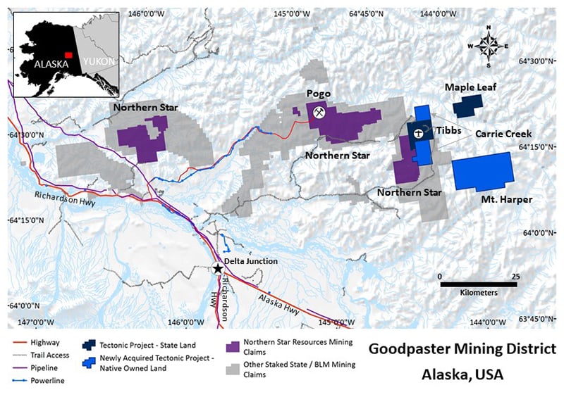 Tectonic Commences Diamond Drilling Program at the Tibbs Gold Project