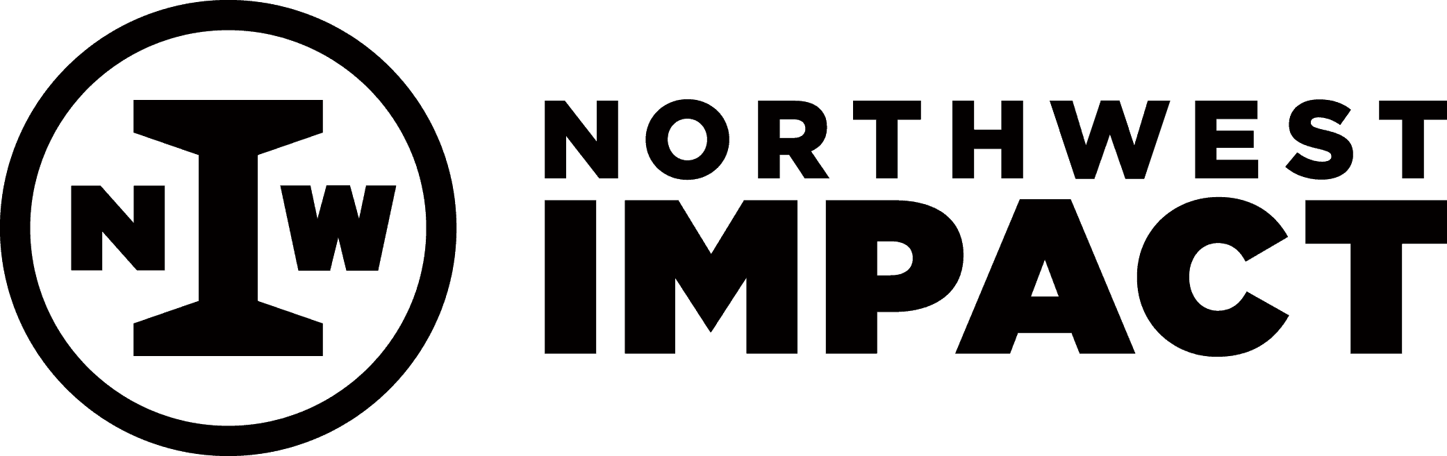 Northwest IMPACT Northwest IMPACT black logo