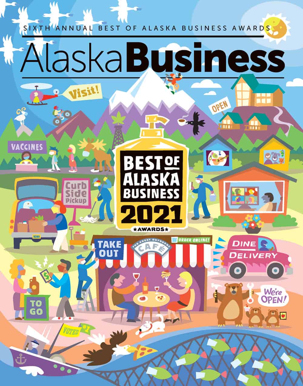 Alaska Business Magazine June 2021 Cover