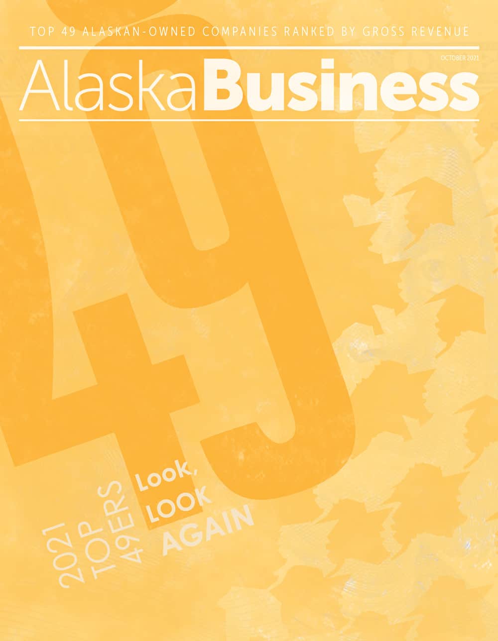 Alaska Business Magazine October 2021 cover