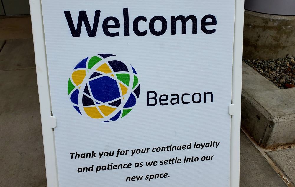 beacon moves 2 Beacon sign