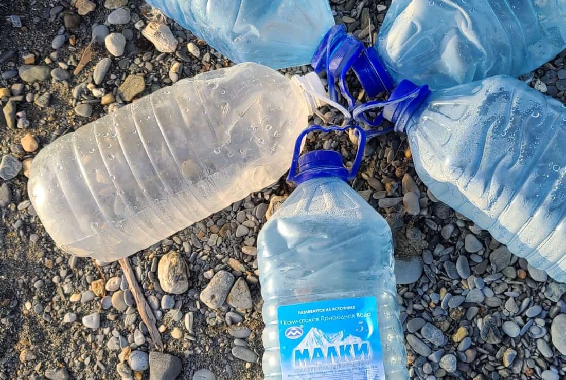 Bering Strait beach trash Pelowook