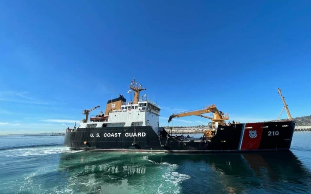 Coast Guard Cutter Cypress Arrives in Kodiak, Replaces SPAR