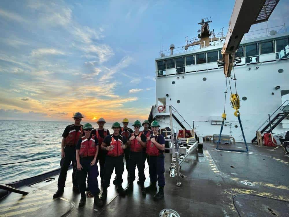 USCGC Cypress crew