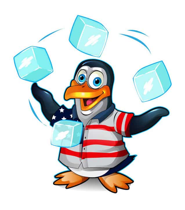 Dalton penguin mascot