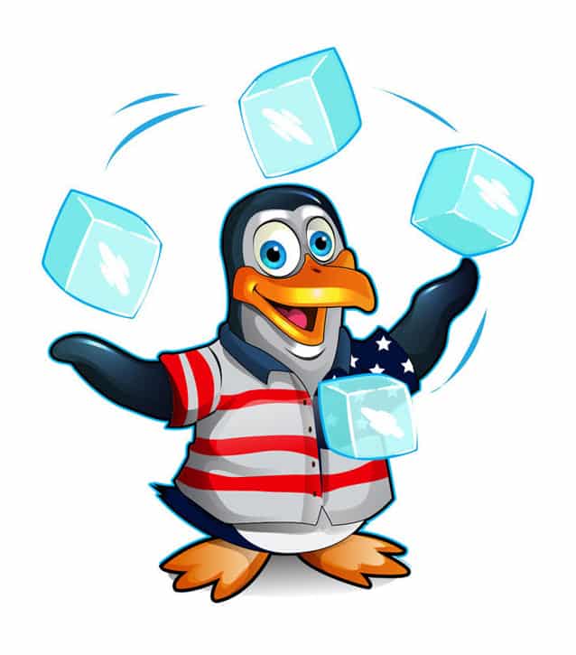 Dalton penguin mascot