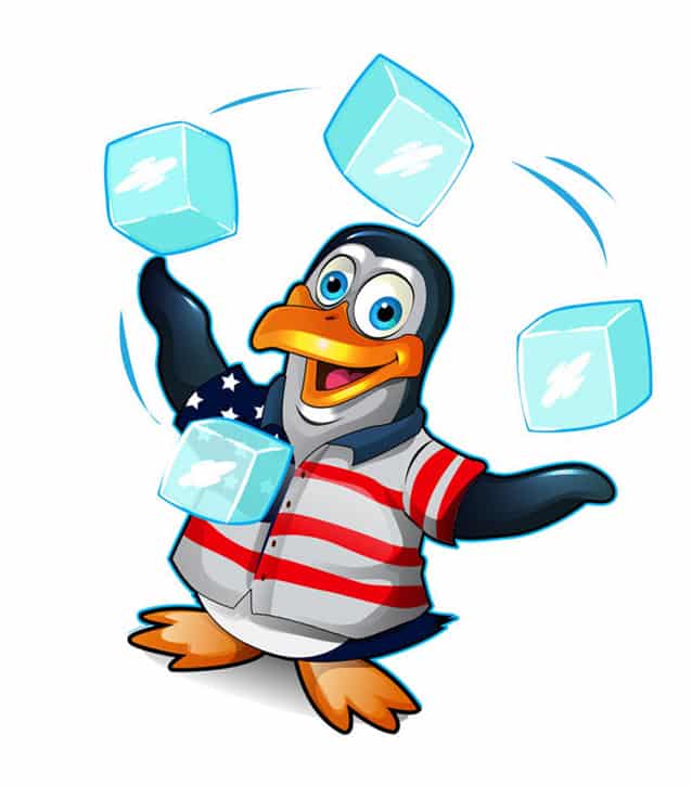 Dalton penguin mascot