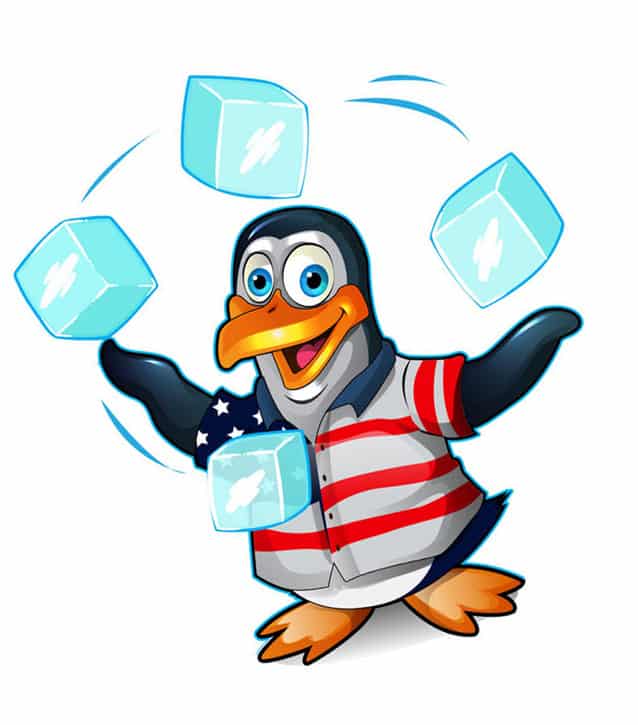 Dalton penguin mascot