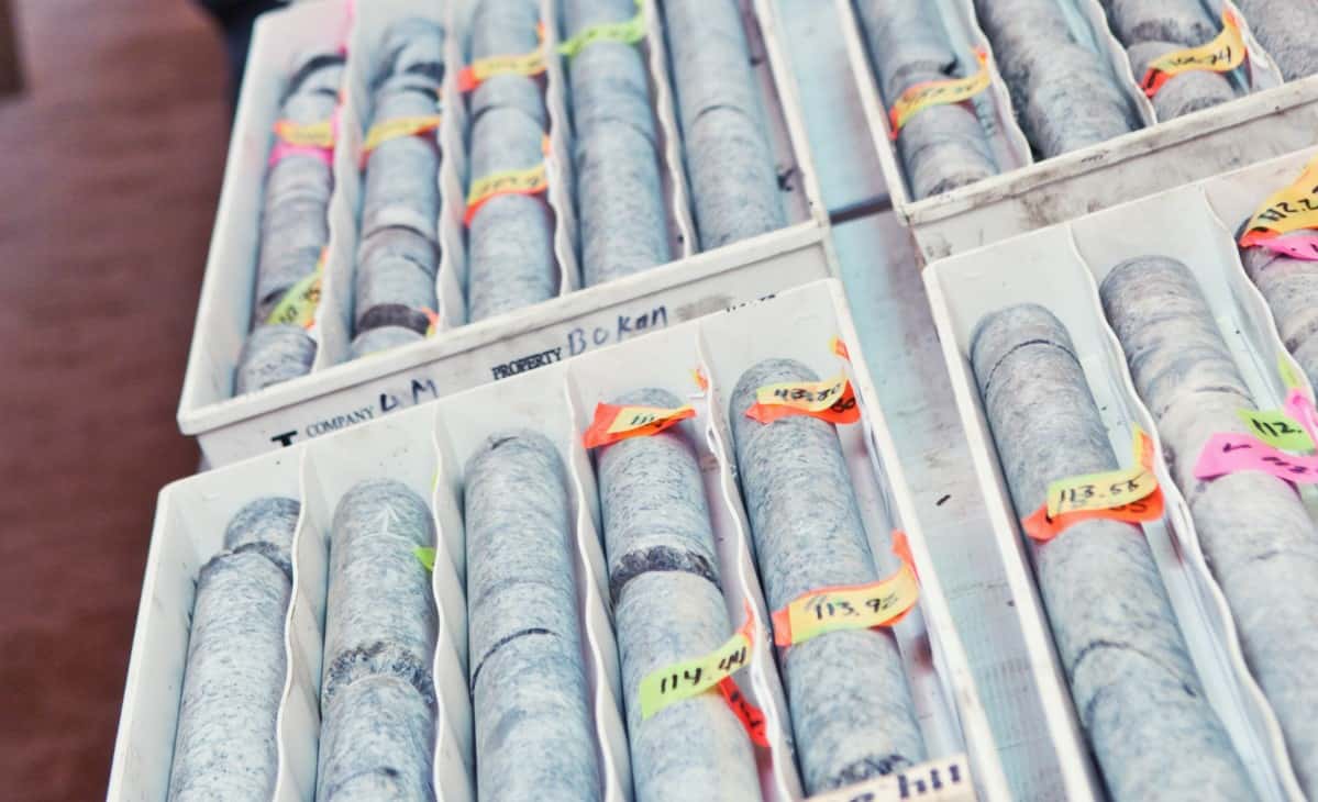 Samples for analysis at Ucore’s Bokan-Dotson project near Ketchikan