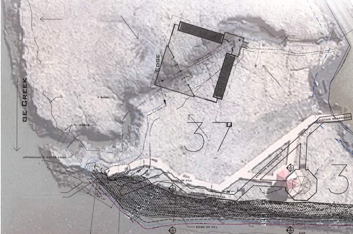 Preliminary schematic of AWCC's Ocean Education Center