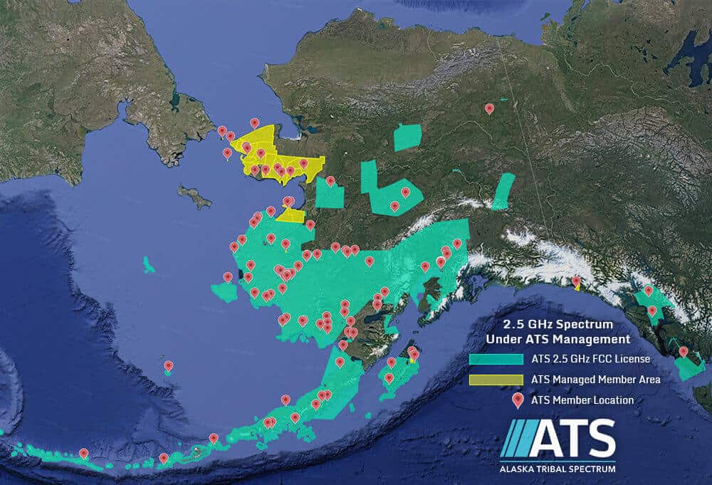 ATS license map