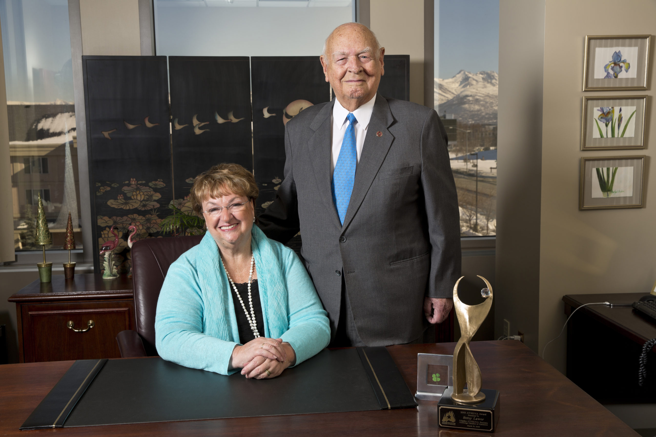FNBA Betsy Lawer and DH Cuddy