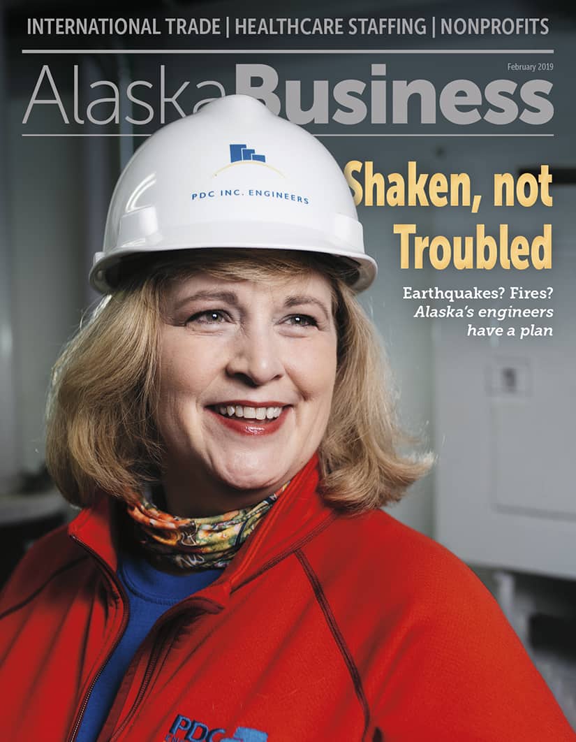 Alaska Business Magazine February 2019 cover