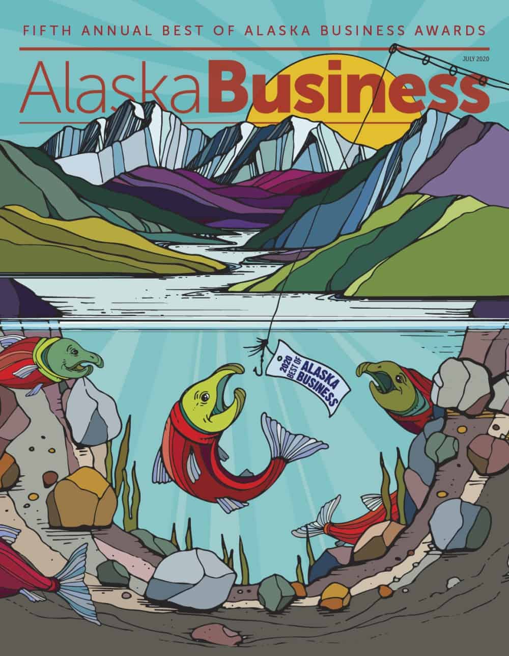 Alaska Business Magazine July 2020 cover