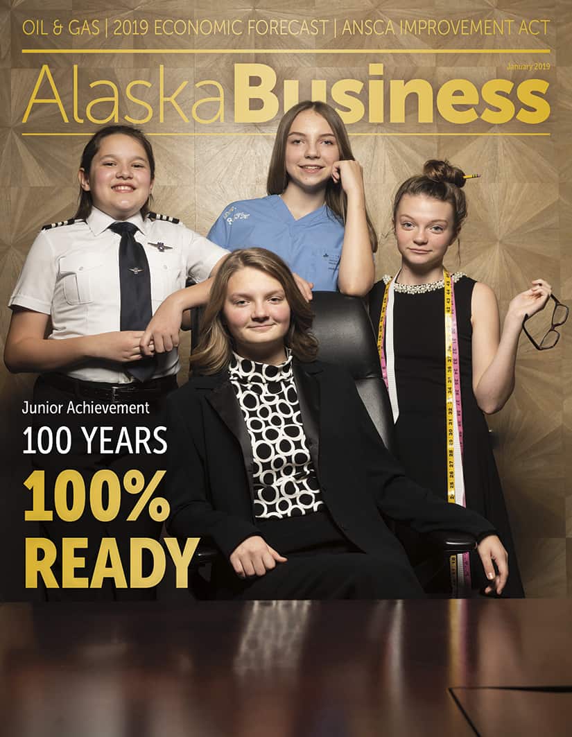 Alaska Business Magazine January 2019 cover