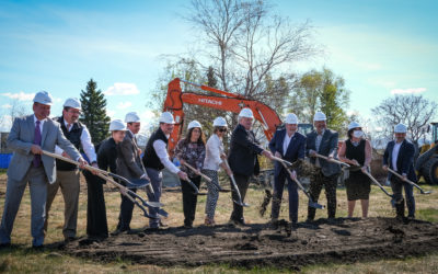 Breaking Ground at Supportive Housing for Homeless Elders
