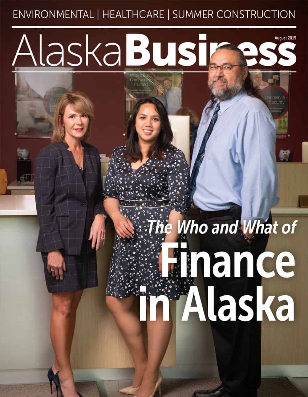 Alaska Business Magazine August 2019 cover