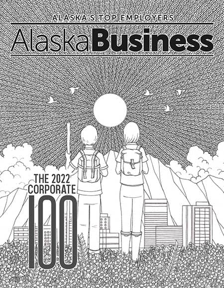 Alaska Business Magazine April 2022 cover