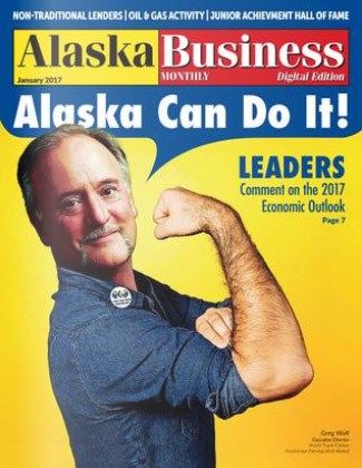 Alaska Business Magazine January 2017 cover