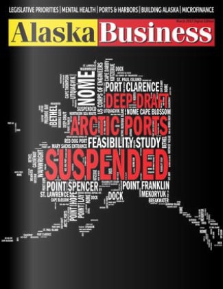 Alaska Business Magazine March 2017 cover