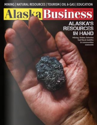 Alaska Business Magazine November 2017 cover
