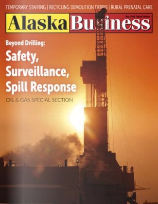 Alaska Business Magazine May 2018 cover