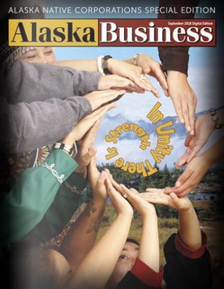 Alaska Business Magazine September 2018 cover