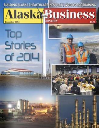 Alaska Business Magazine December 2014 cover