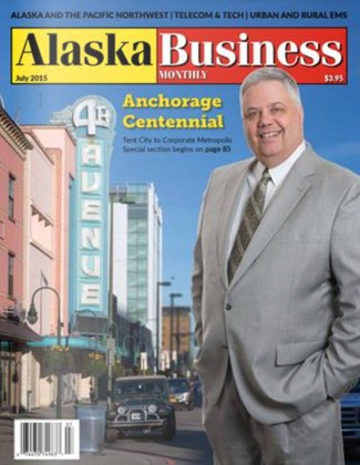 Alaska Business Magazine July 2015 cover