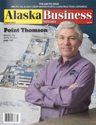 Alaska Business Magazine March 2015 cover