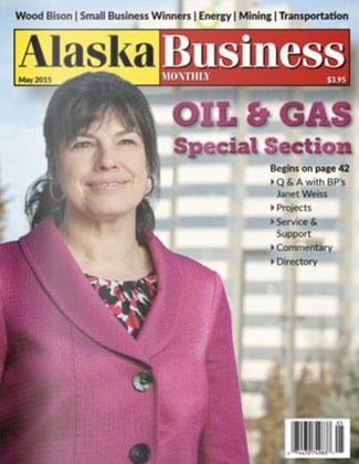 Alaska Business Magazine May 2015 cover