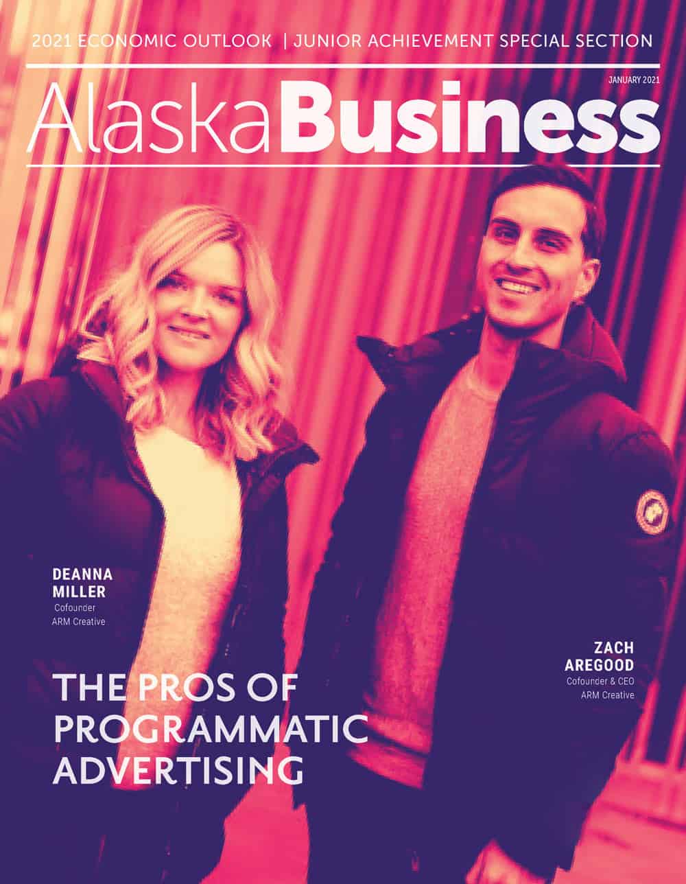 Alaska Business Magazine January 2021 cover