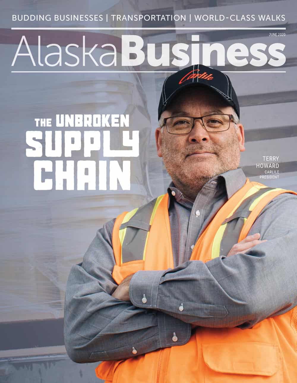 Alaska Business Magazine June 2020 cover