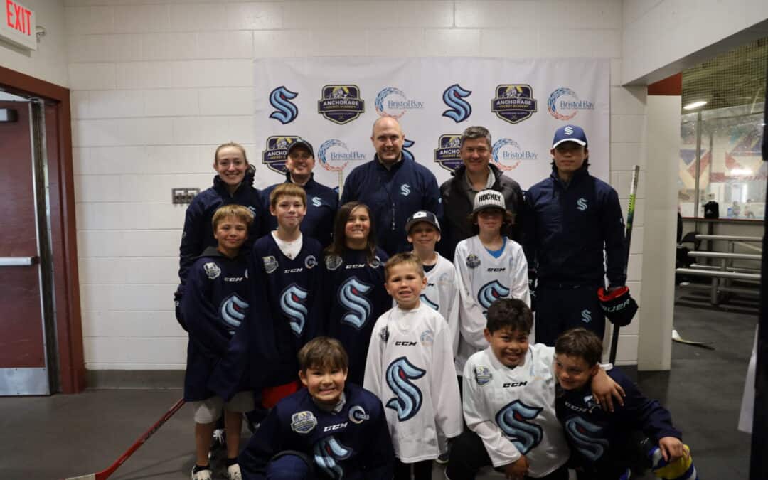 BBNC Brings Seattle Kraken to Anchorage for Hockey Camp