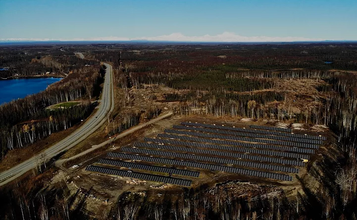 Investor Plans Largest Solar Farm in Alaska to Supply MEA