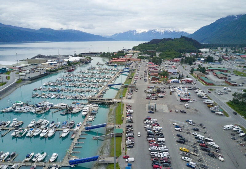 Valdez, Alaska boat harbor