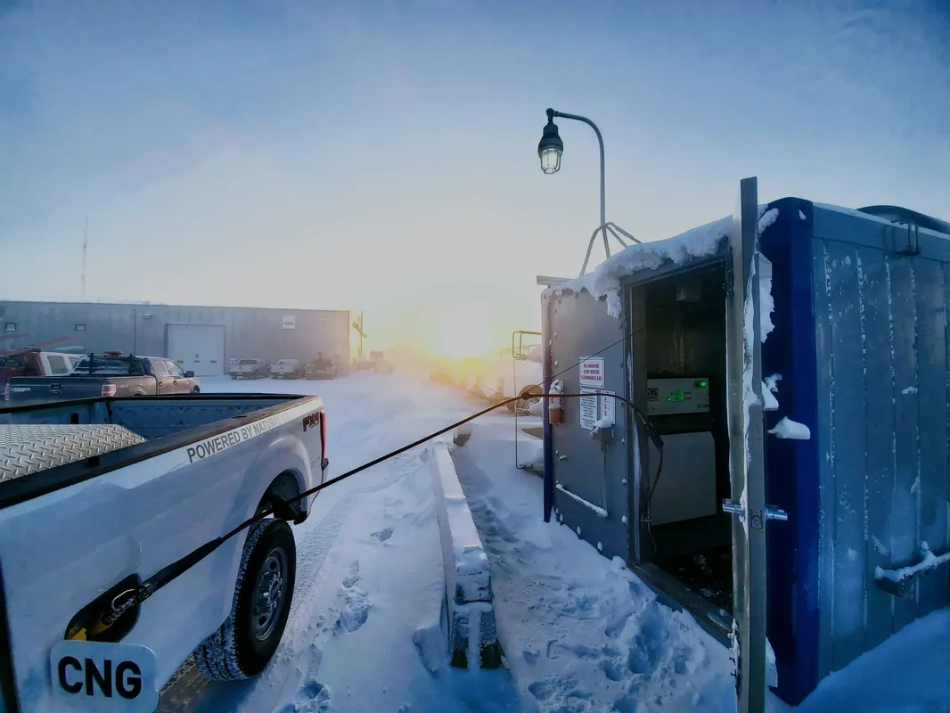 Fueling Station in Alaska